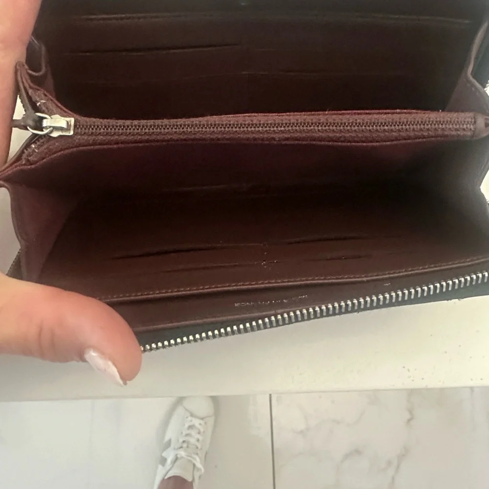 CHANEL Black Quilted Leather Wallet